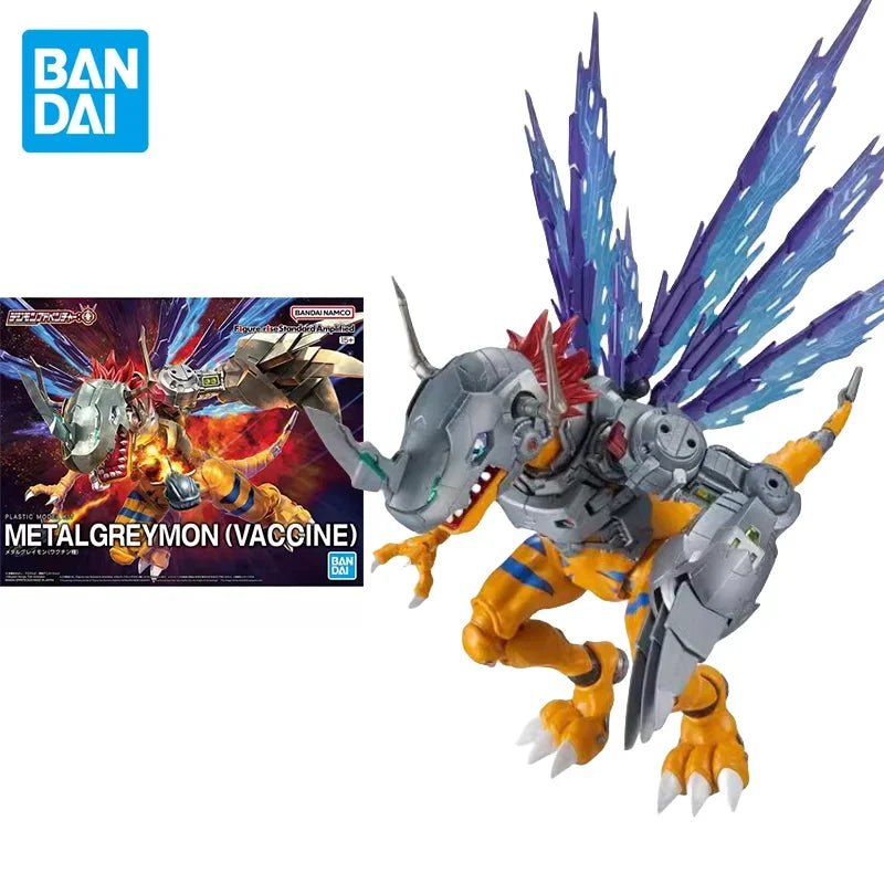 Metalgreymon (Vaccine), Digimon, Figure-Rise Standard, Bandai, Modellbaukit, ca. 18cm