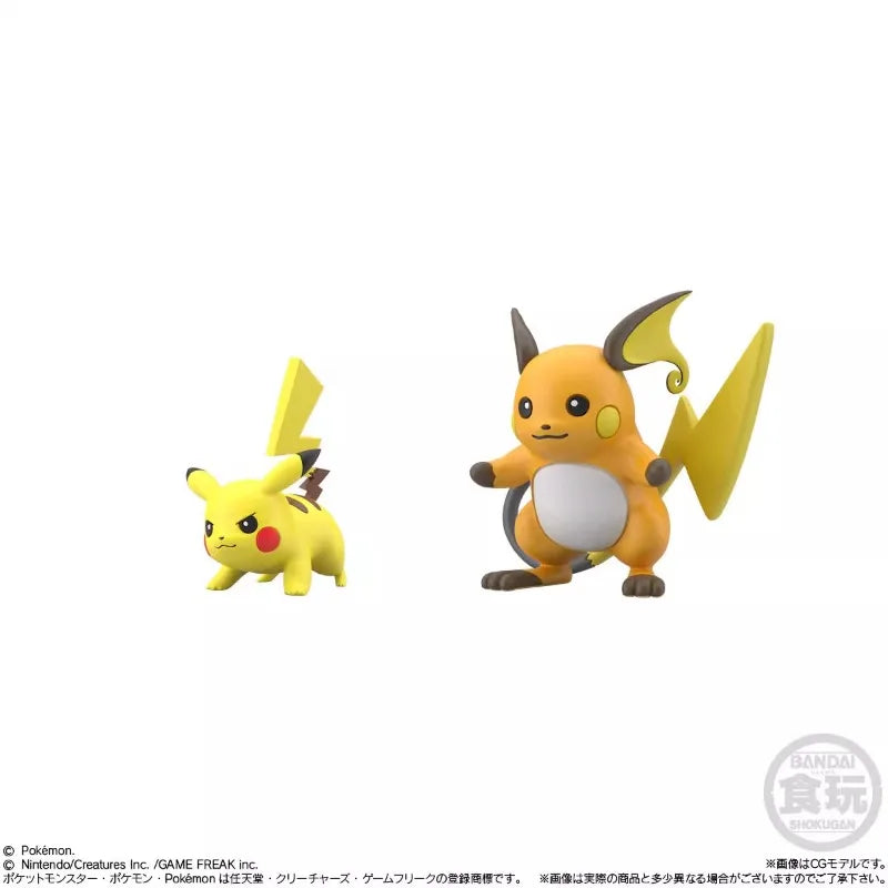 Pokemon Skala Welt Kanto Region Set, Bandai Namco Shokugan