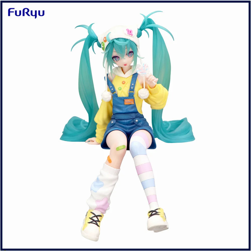 Hatsune Miku, Project Sekai, Vocaloids, Furyu, Nudel Stopper Figur, ca, 15cm,