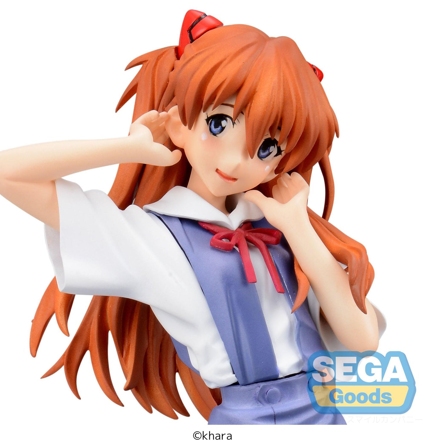 Asuka in Uniform, Neon Genesis Evangelion, SEGA, ca. 21 cm, Vorbestellung