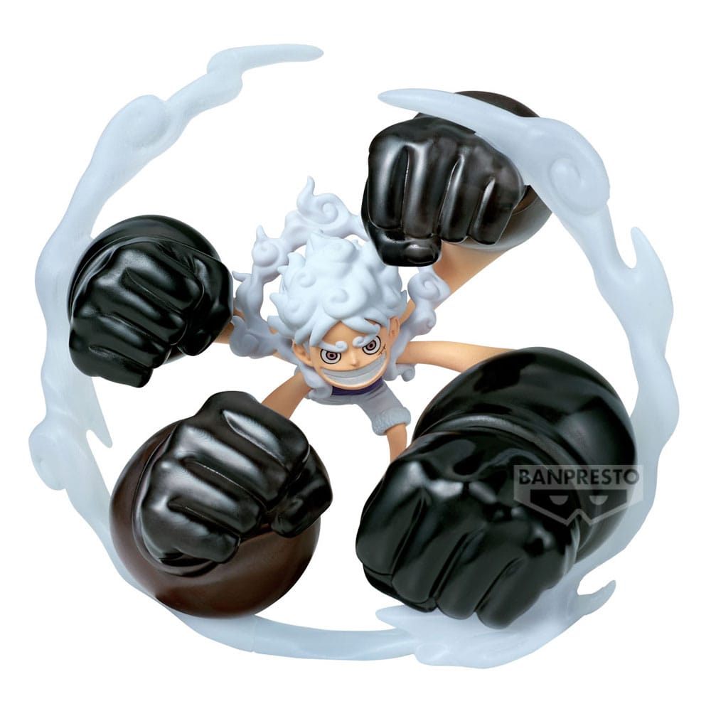 Monkey D. Luffy Gear5 Gum Dawn Gatling, One Piece, Banpresto, World Collectable, ca. 12 cm, Vorbestellung