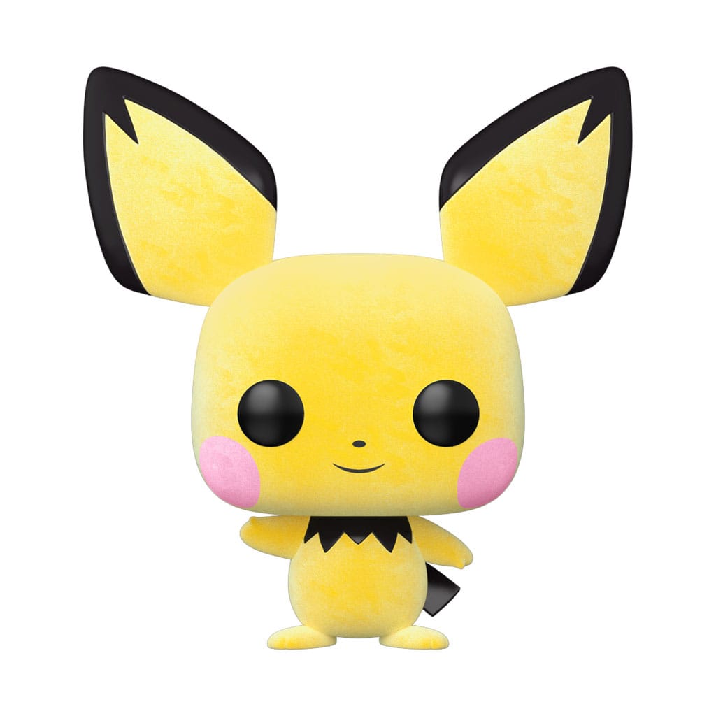 Pichu *Exclusive Version*, Pokemon, Funko POP!, Games Vinyl Figur Flocked, ca. 9 cm