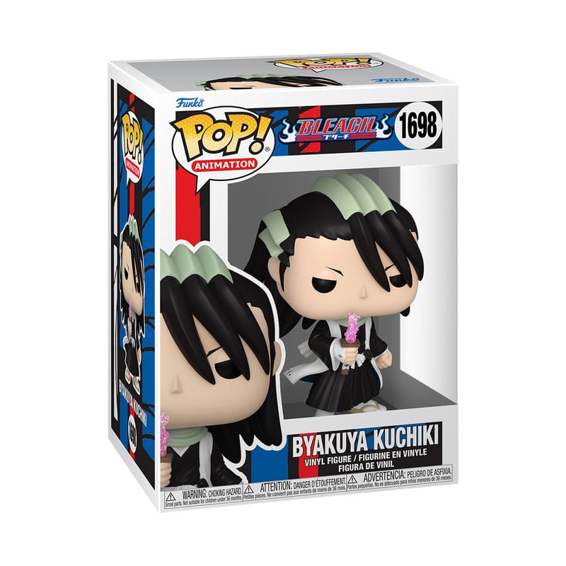 Byakuya, Bleach, Funko POP! Animation Vinyl Figur, ca. 9 cm