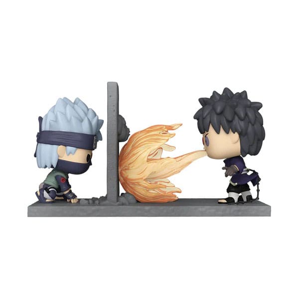 Kakashi Vs Obito, Naruto, Funko POP! Moment vinyl figures, approx. 9 cm