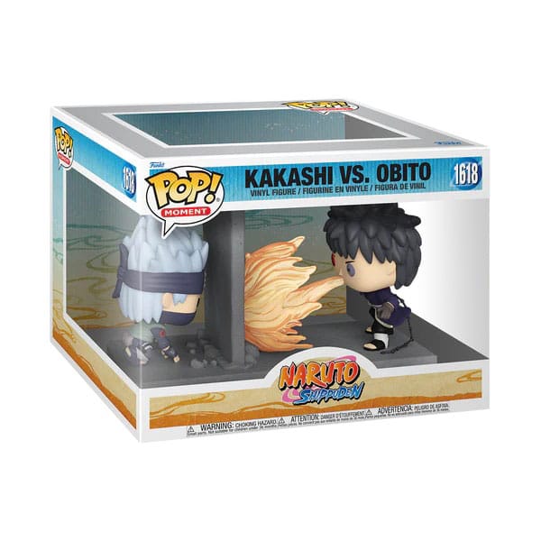 Kakashi Vs Obito, Naruto, Funko POP! Moment Vinyl Figuren, ca. 9 cm