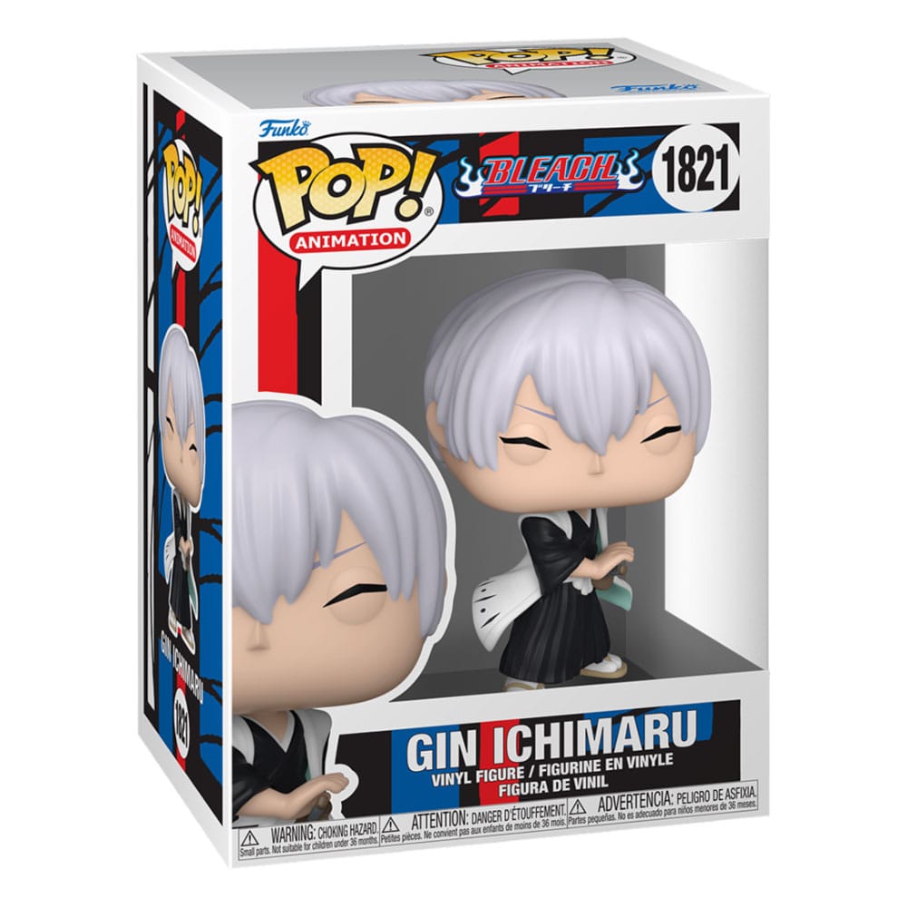 Gin Ichimaru, Bleach, Funko POP! Animation Vinyl Figur, ca. 9 cm