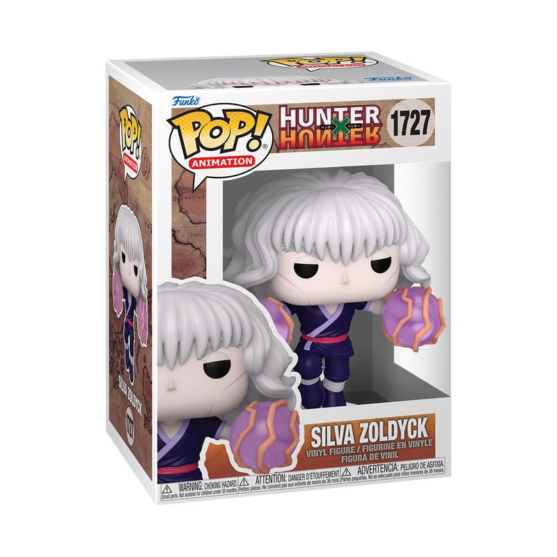 Silva Zoldyck, Hunter x Hunter, Funko POP! Animation Vinyl Figur, ca. 9 cm