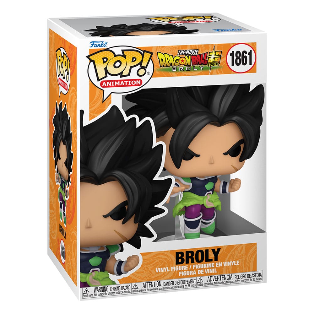 Broly, Dragon Ball Super: Broly, Funko POP! Animation Vinyl Figur, ca. 9 cm