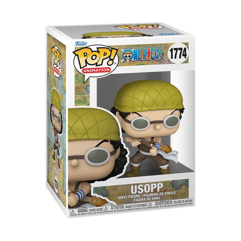 Usopp (Refresh), One Piece, Funko POP! Animation Vinyl Figuren, ca. 9 cm