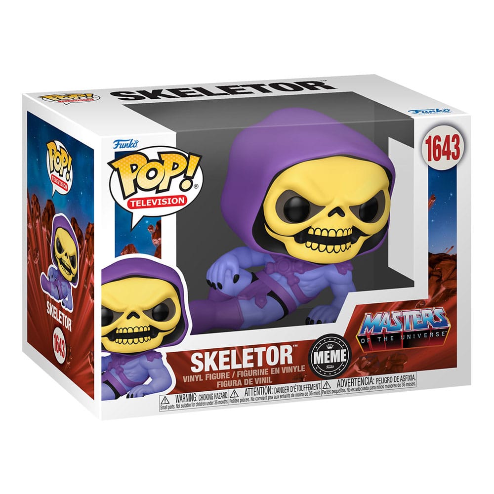 Skeletor (Meme), Masters of the Universe, Funko POP! TV Vinyl Figur, ca. 9 cm