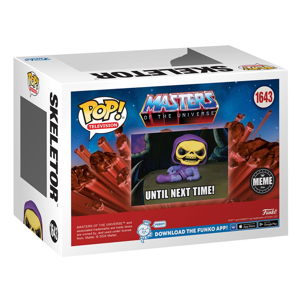 Skeletor (Meme), Masters of the Universe, Funko POP! TV Vinyl Figur, ca. 9 cm