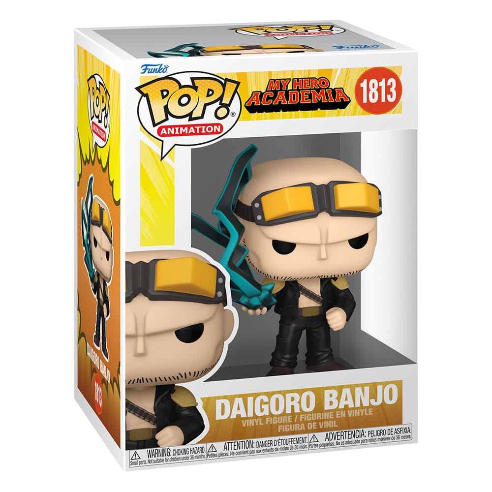Daigoro Banjo(BkWhp) Exclusive, My Hero Academia, Funko POP! Movies Vinyl Figur, ca. 9 cm