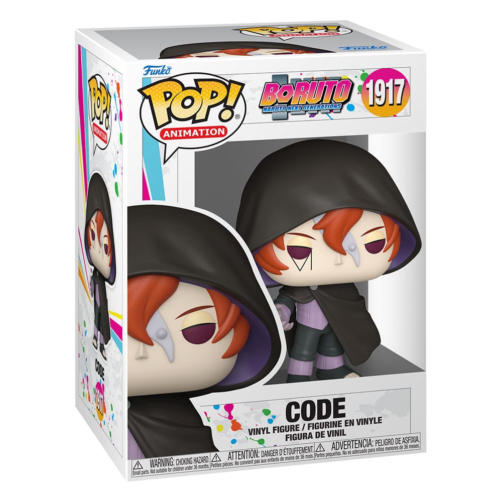 Code, Boruto, Funko POP!, Animation Vinyl Figur, ca. 9 cm, Vorbestellung