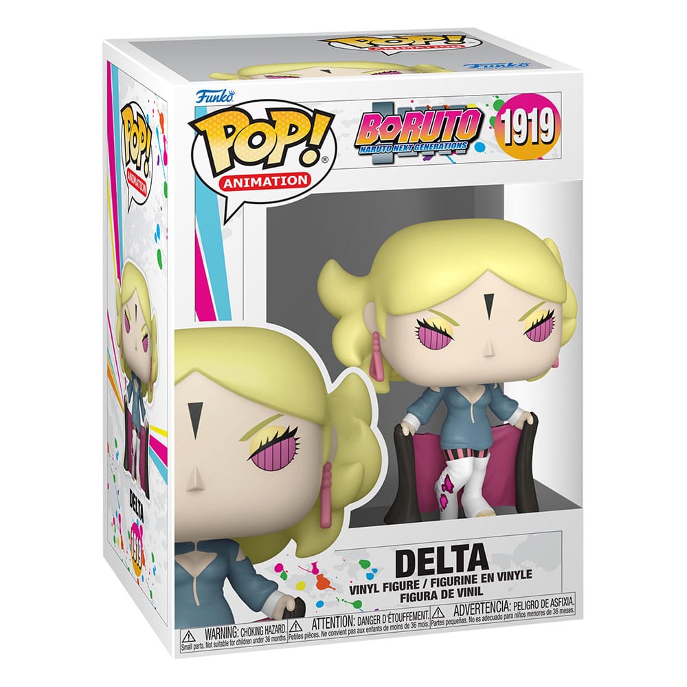 Delta, Boruto: Naruto Next Generations, Funko POP!, Animation Vinyl Figur, ca. 9 cm, Vorbestellung