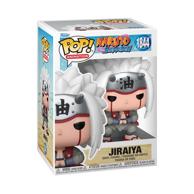 Jiraiya, Naruto Shippuden, Funko POP! Animation Vinyl Figuren, ca. 9 cm