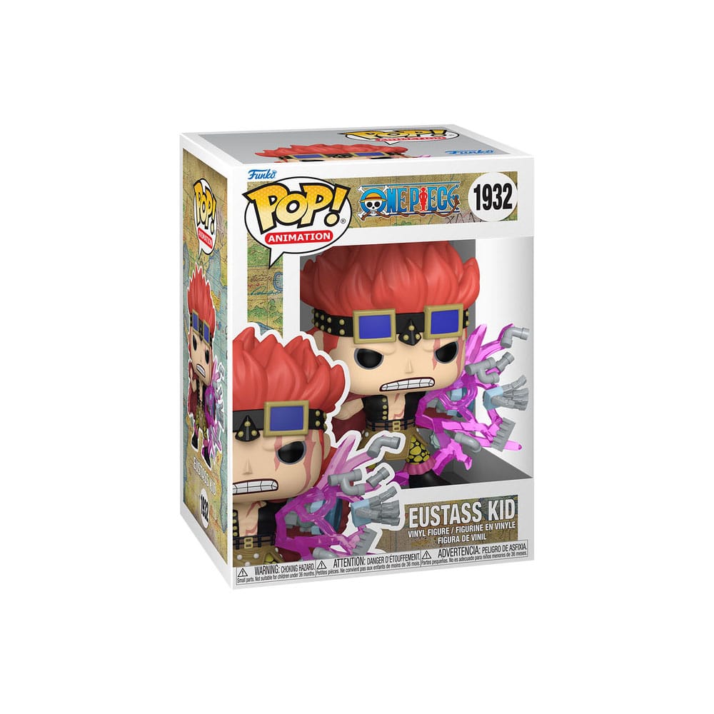 Eustass Kid (Awakening), One Piece, Funko POP!, Animation Vinyl Figur, ca. 9 cm