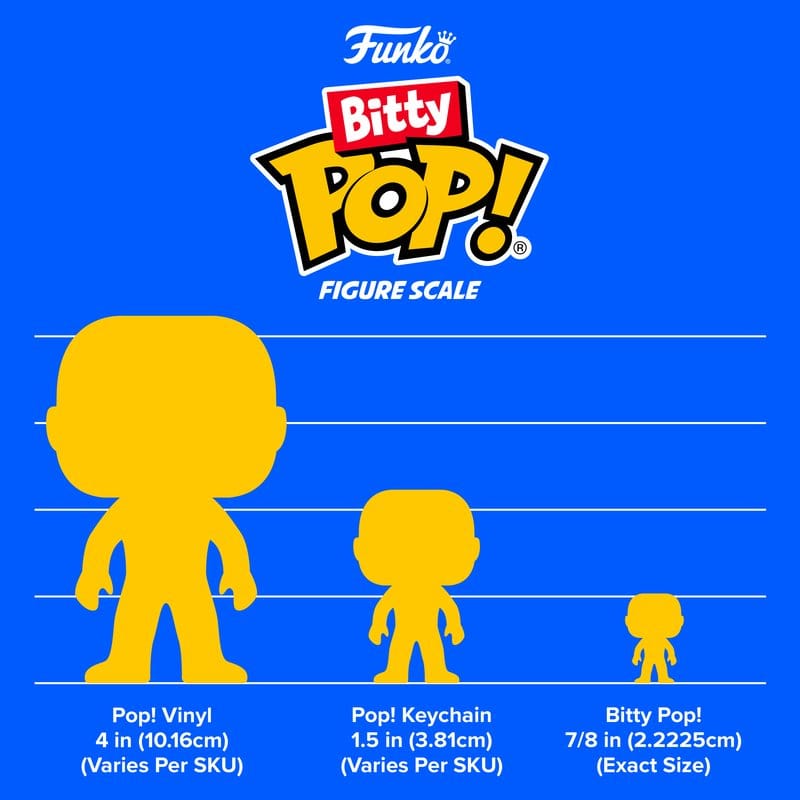 Avatar Der Herr der Elemente, Bitty Funko POP!, Bitty Box Display mit 2 Vinyl Figuren Kingdoms