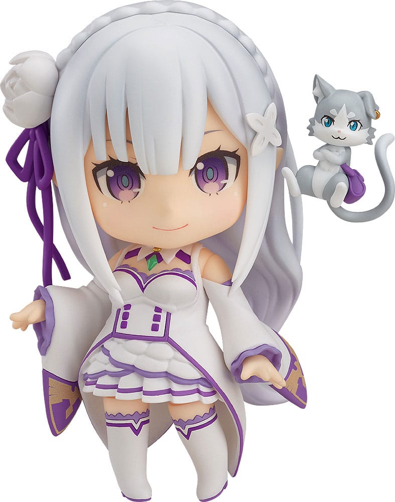 Emilia, Re:Zero Starting Life in Another World, Good Smile Company, Nendoroid, approx. 10 cm