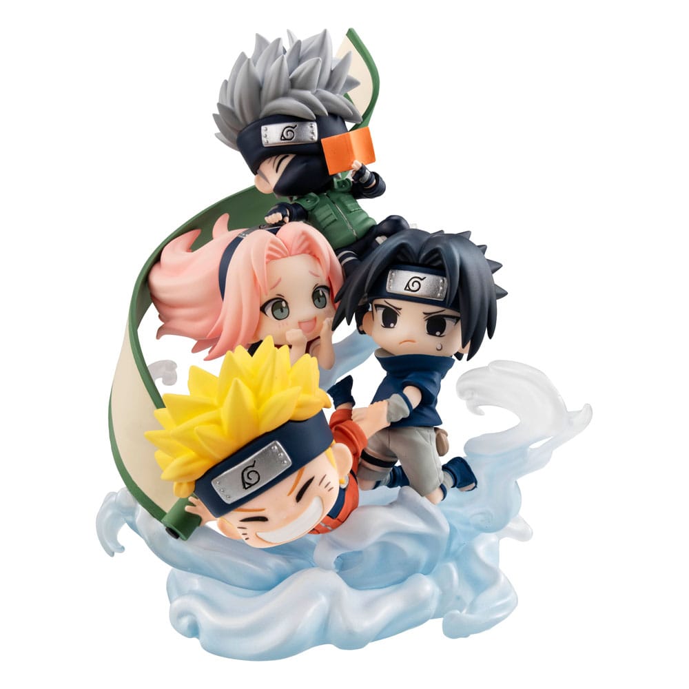 Naruto Shippuden, Megahouse, Gather here, Team 7, ca. 13 cm