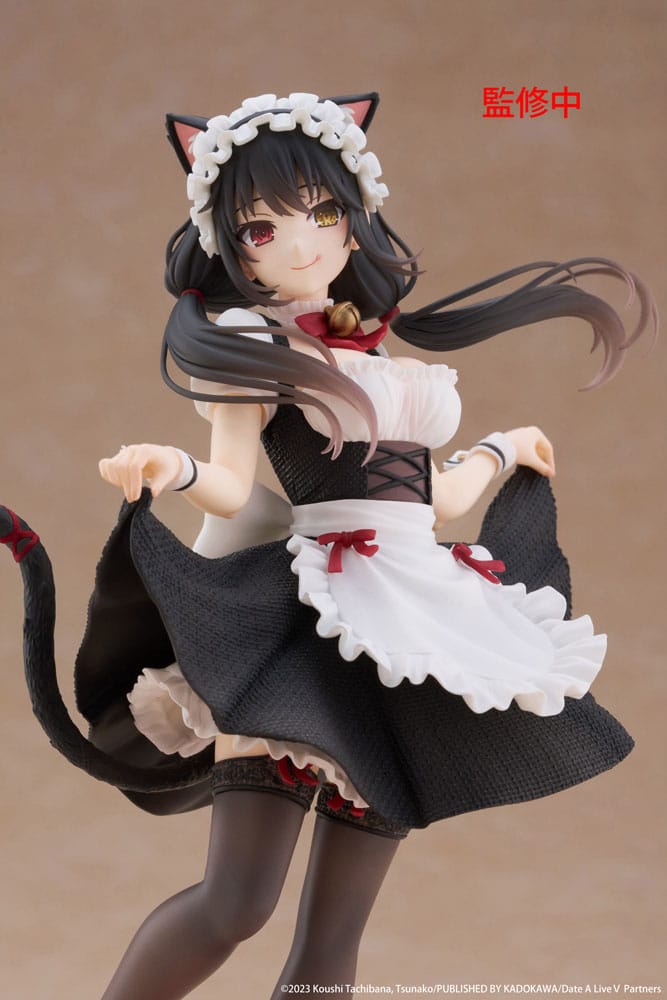 Kurumi Tokisaki Cat Ear Maid Ver., Date A Live V, TAITO, ca. 18 cm
