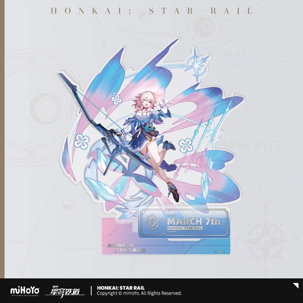March 7th, Honkai: Star Rail, Acrylstand, mihoyo