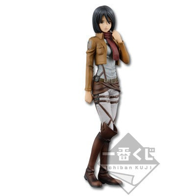 Mikasa Ackerman, Attack on Titan, Ichiban Kuji, Bandai, ca. 17cm