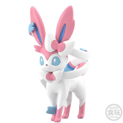 Penny & Feelinara Figuren Set, Pokemon, Paldea Region , Bandai Namco, ca. 5,5cm & 7,5cm
