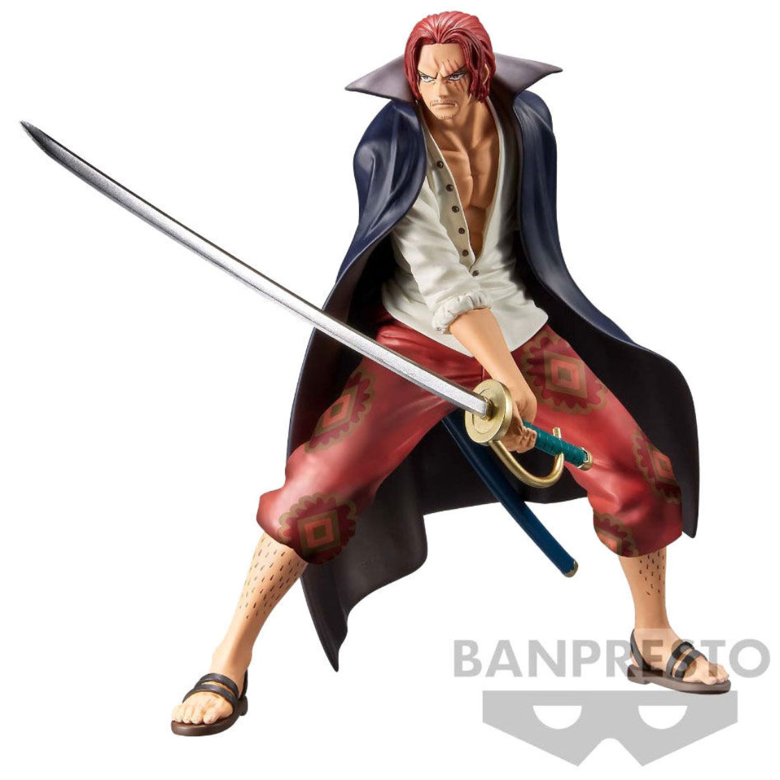 Shanks, One Piece, DXF Film red, Banpresto, ca. 16cm