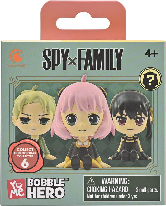 Spy x Family, Blind Box, YuMe, Bobble Hero Wackelkopf-Figuren, ca. 6 cm