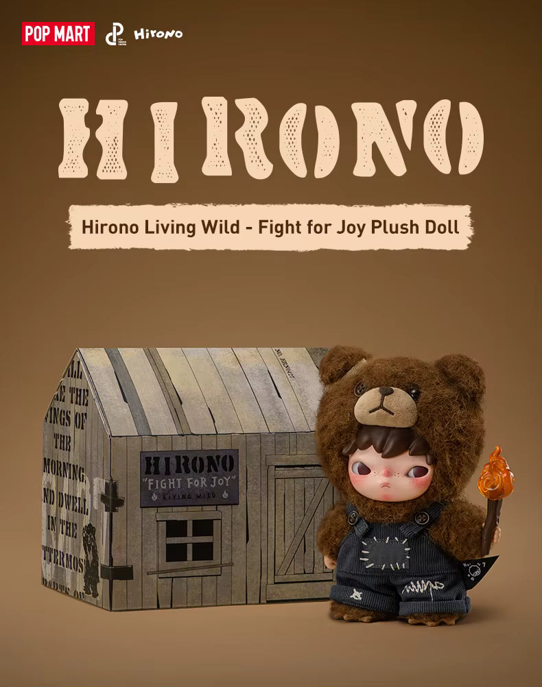 Hirono Living Fight for joy, Pop Mart, ca. 16cm