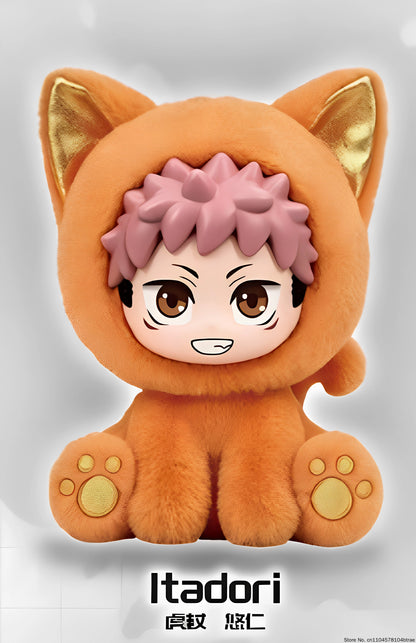 Jujutsu Kaisen, Blind Box, Sitting Cat Party, Plushie, ca. 13cm