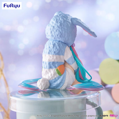 Hatsune Miku with rabbit ears, blue, Vocaloids, FurYu, Noodle Stopper, approx. 14cm, pre-order