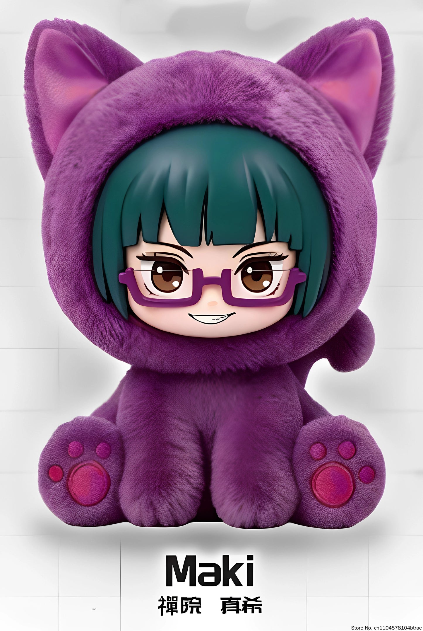 Jujutsu Kaisen, Blind Box, Sitting Cat Party, Plushie, ca. 13cm