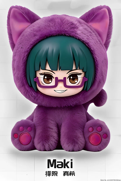 Jujutsu Kaisen, Blind Box, Sitting Cat Party, Plushie, ca. 13cm