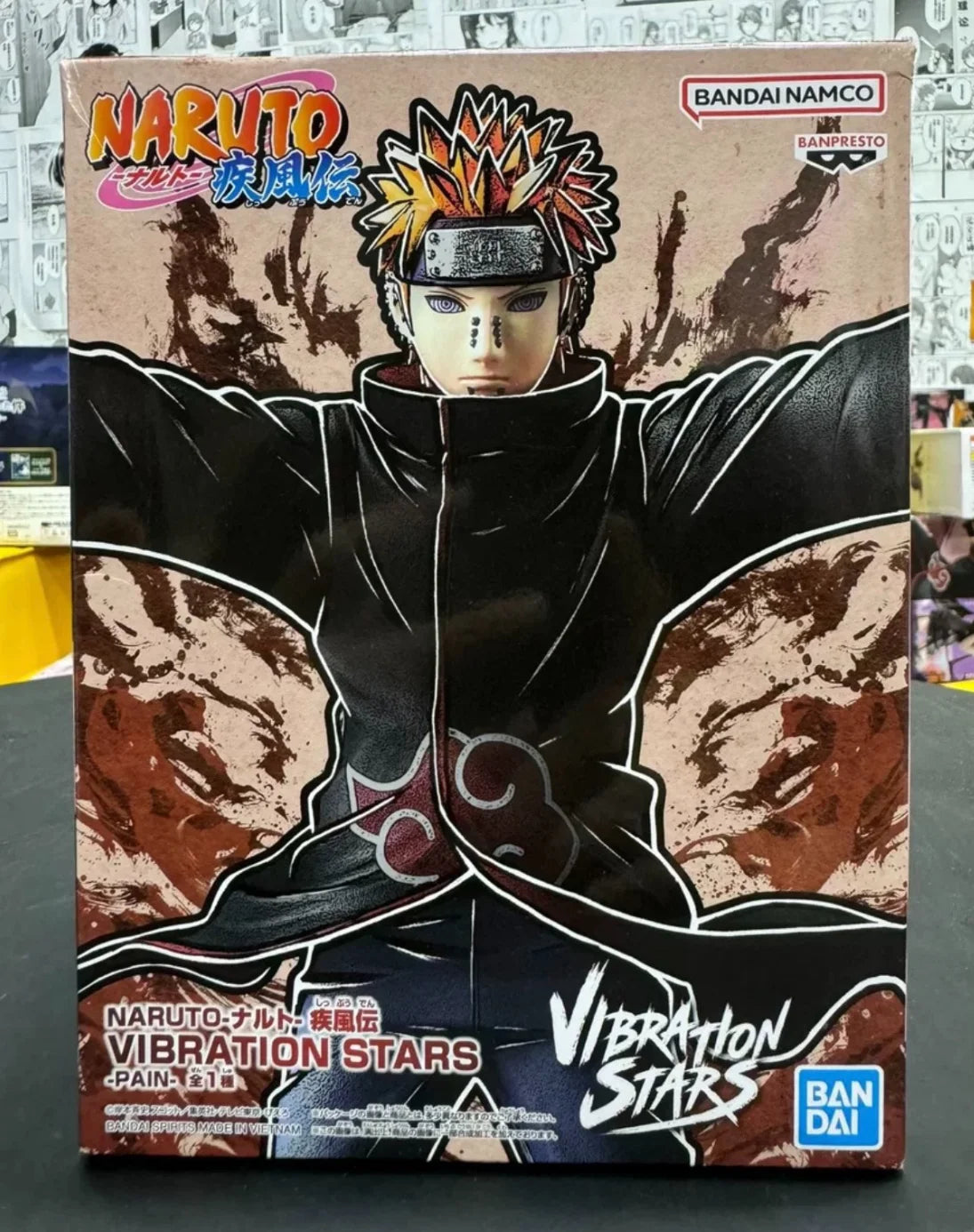 Pain, Naruto Shippuden,Vibration Stars, Banpresto, ca. 17cm