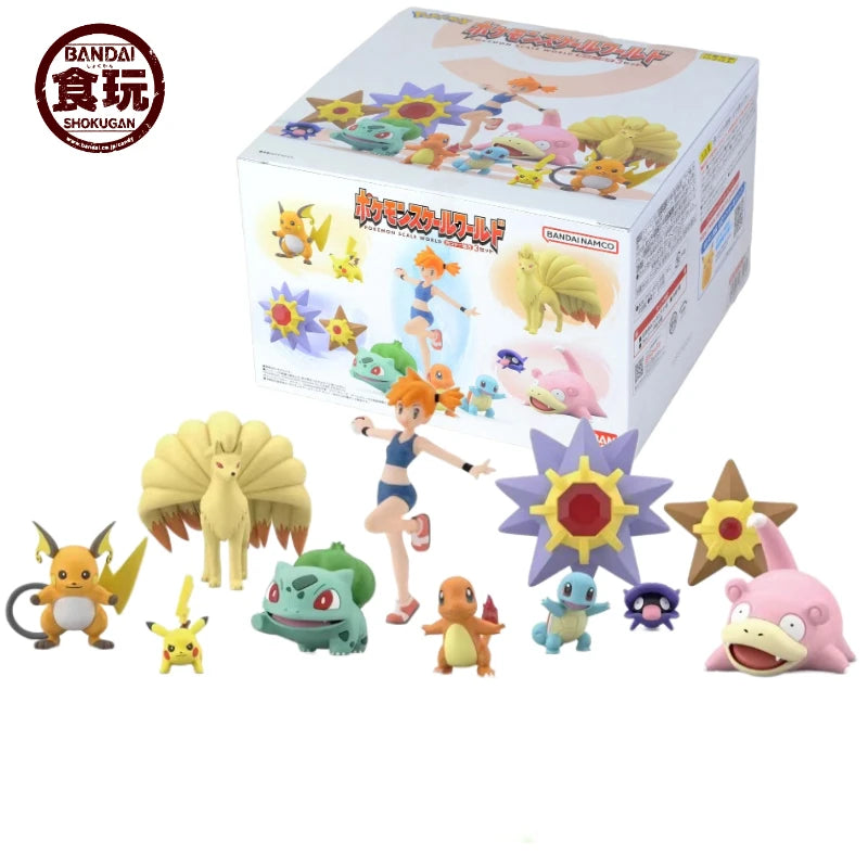Pokemon Skala Welt Kanto Region Set, Bandai Namco Shokugan