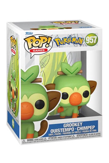 Grookey, Pokemon, Funko POP!, ca. 9 cm