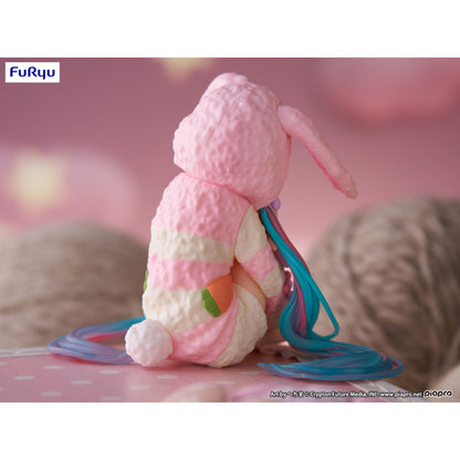 Hatsune Miku im Pyjama mit Kaninchenohren, Nudel Stopper, Vocaloids, FuRyu, ca. 11cm