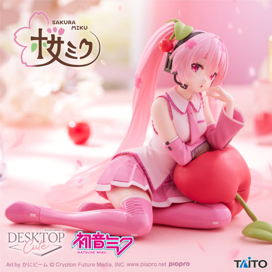 Hatsune Miku cute desktop figure, Vocaloids, Taito, approx. 13cm