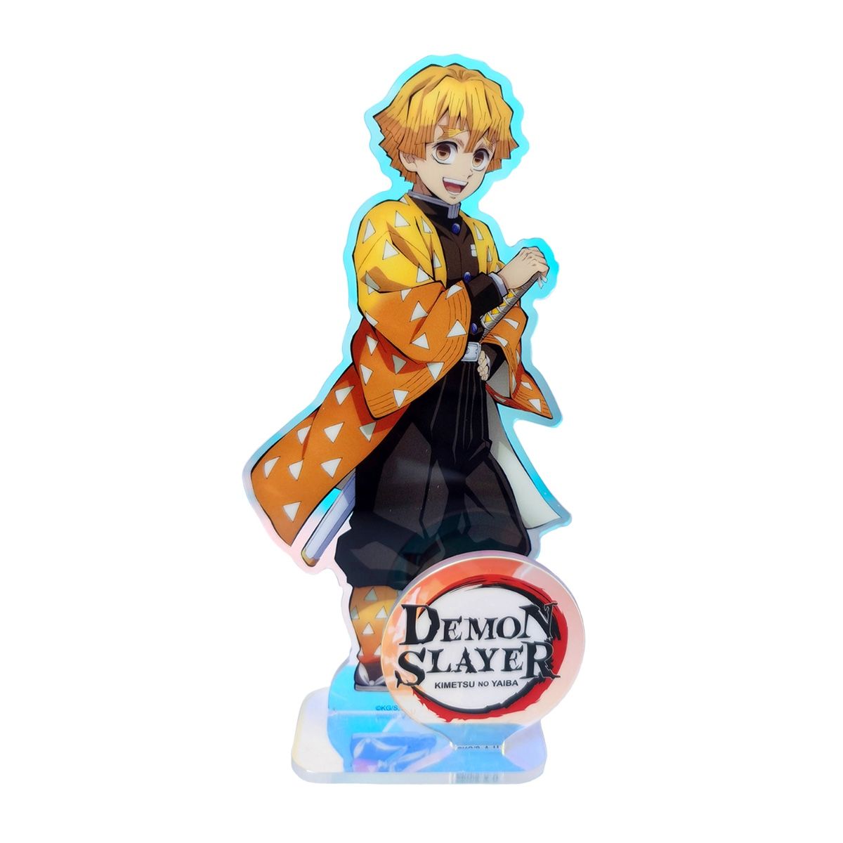 Zenitsu, Demon Slayer, Holographic Acrylstand, Sakami, ca. 15cm