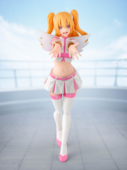 Ririsa Liliel Angel Airborne Corps, 2.5 Dimensional Seduction, Tamashi Nations, S.H. Figuarts, ca. 14 cm