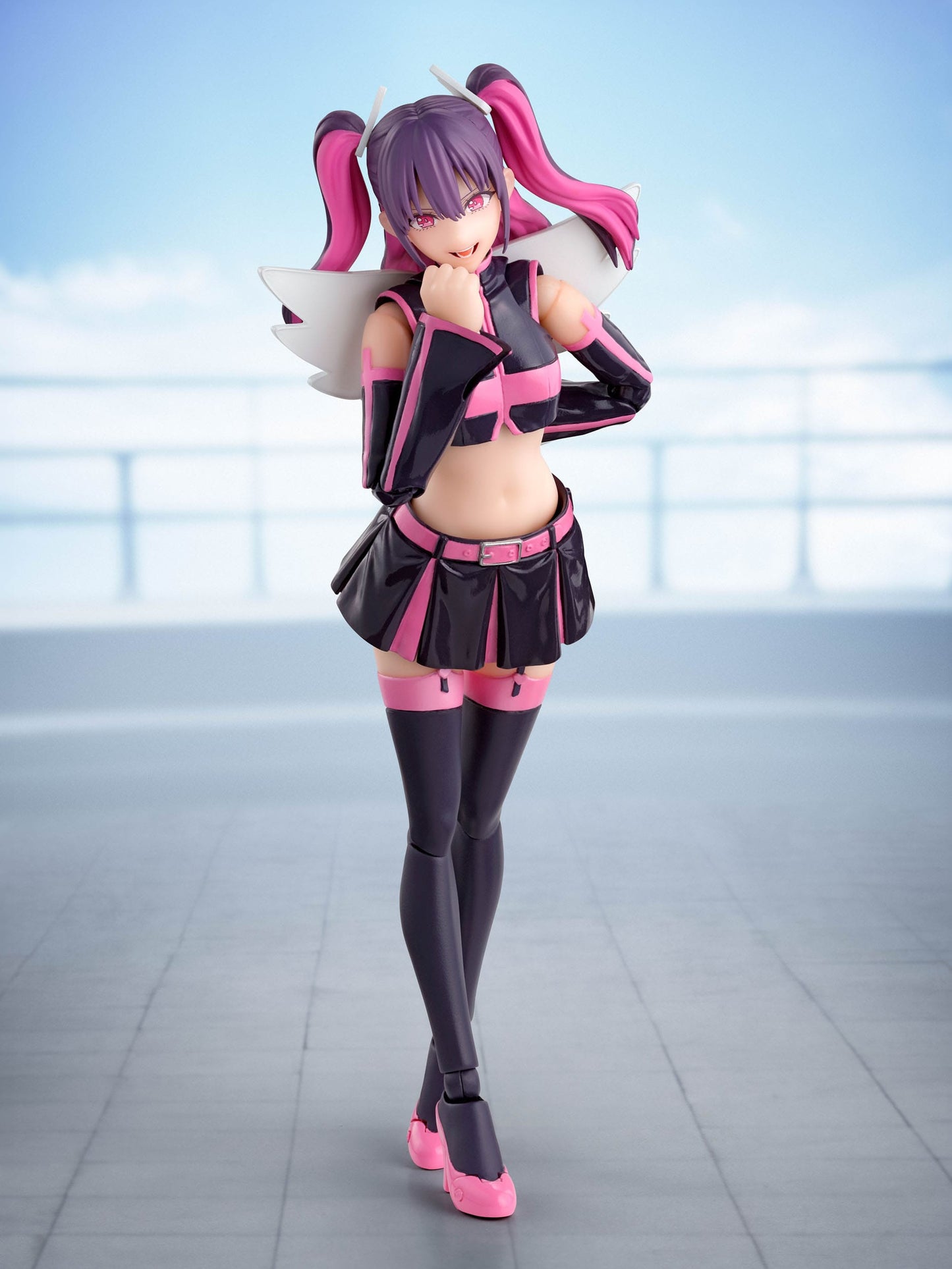 Miriella Angel Airborne Corps Mikari, 2.5 Dimensional Seduction, Tamashi Nations, S.H. Figuarts, ca. 14 cm