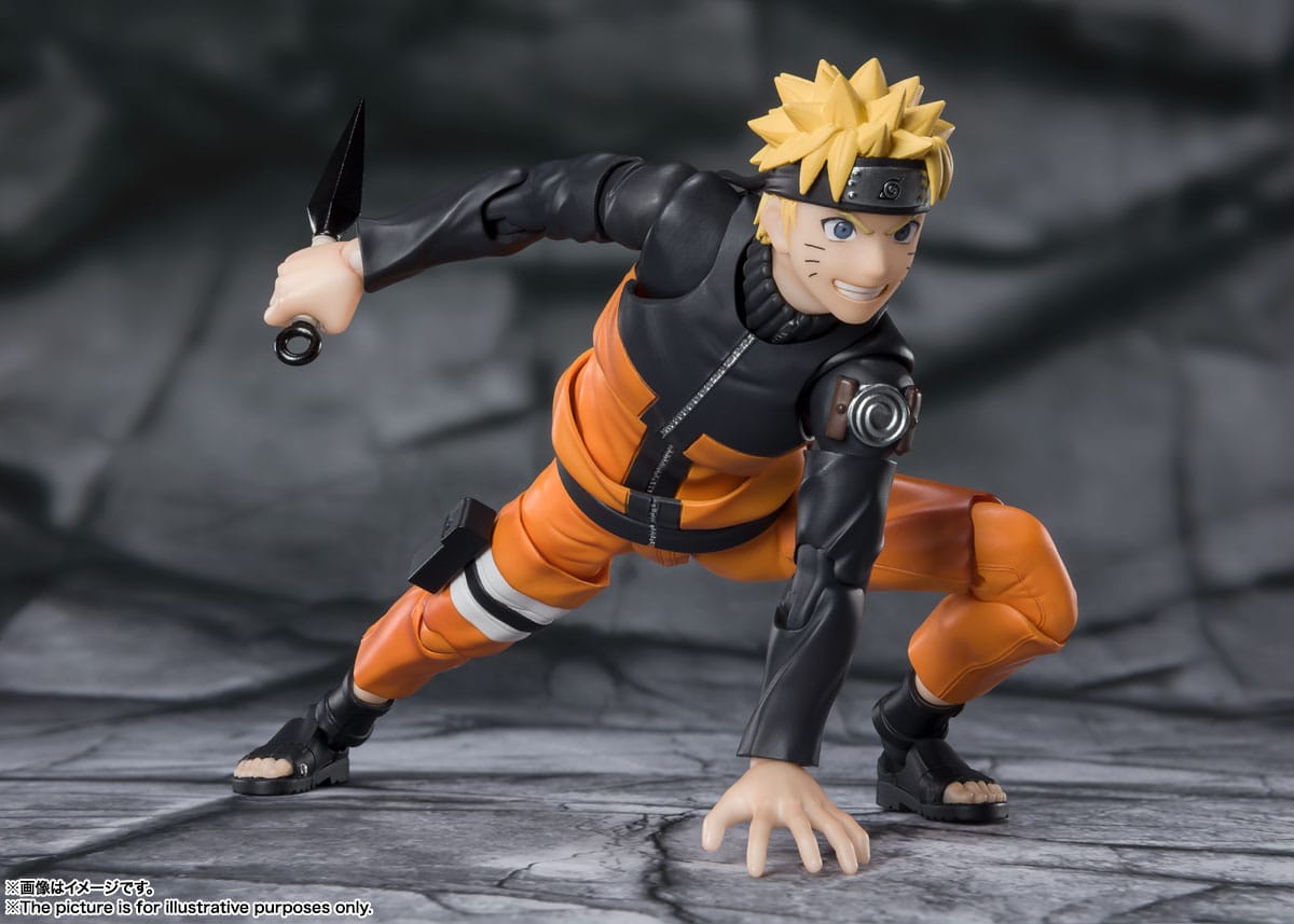 Naruto Uzomaki The Jinchuriki entrusted with Hope, Naruto,  Bandai Tamashii Nations, S.H.Figuarts, ca. 15 cm
