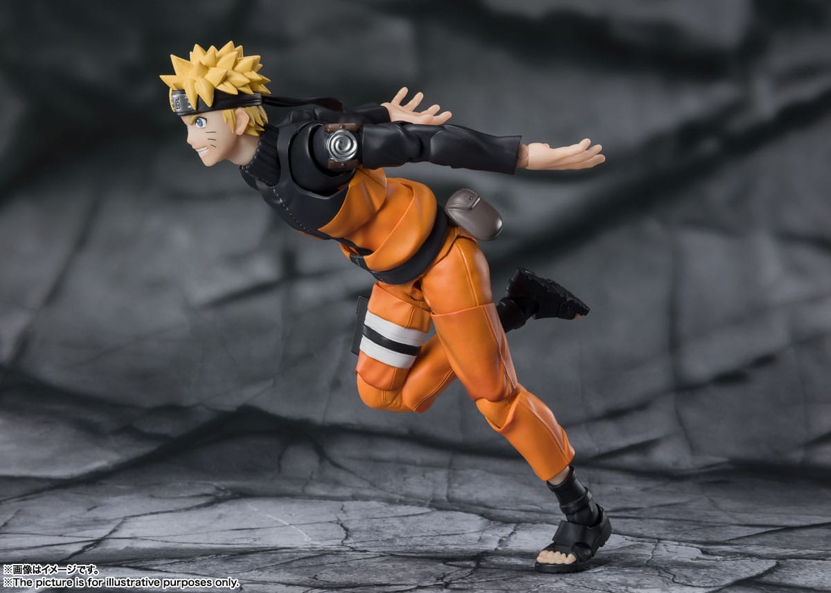 Naruto Uzomaki The Jinchuriki entrusted with Hope, Naruto,  Bandai Tamashii Nations, S.H.Figuarts, ca. 15 cm