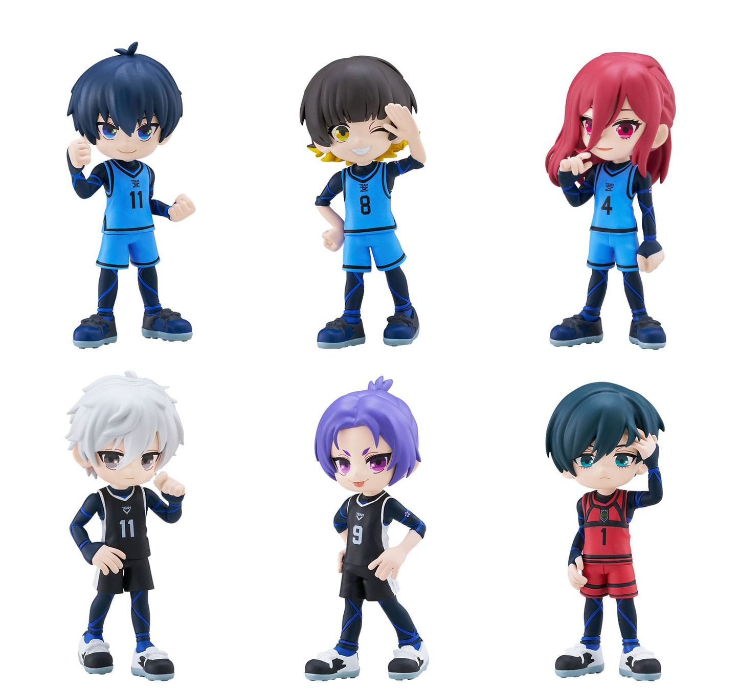 Blue Lock Figur, Bushiroad, Blind Box, ca. 9 cm, Vorbestellung