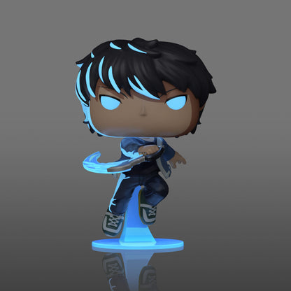Sung Jinwoo ( Limited Glow Chase Edition), Solo Leveling, Funko POP! Animation Vinyl Figur, ca. 9 cm