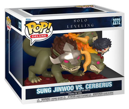 Jinwoo Vs Cerberus, Solo Leveling, Funko POP! Deluxe, ca. 9 cm