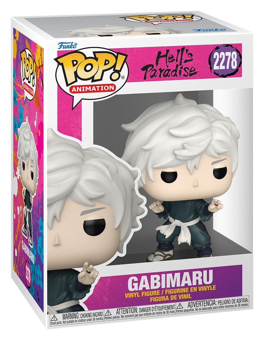 Gabimaru, Hell`s Paradise, Funko POP! Animation Vinyl Figur, ca. 9 cm, Vorbestellung