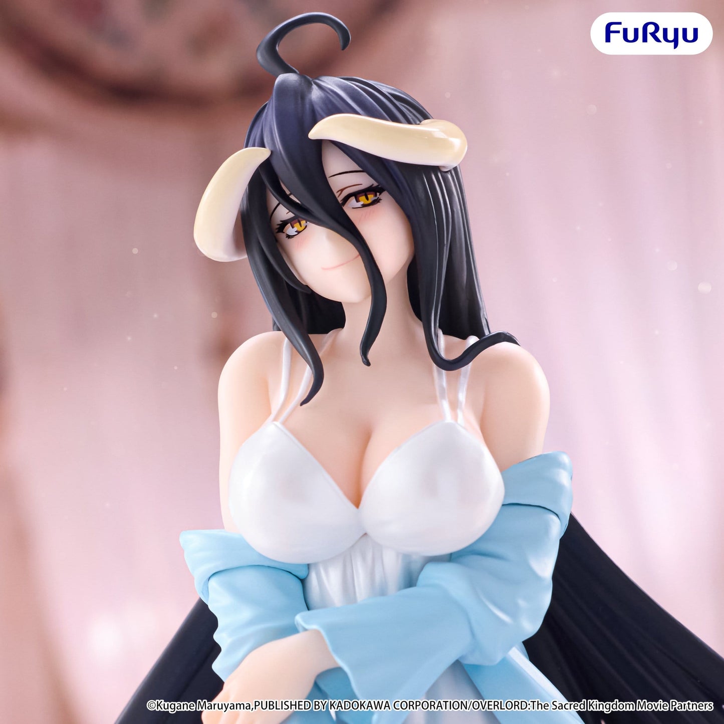 Albedo, Overlord, FuRyu, Noodle Stopper Figur, Loungewear Pearl White Ver., ca. 12 cm, Vorbestellung