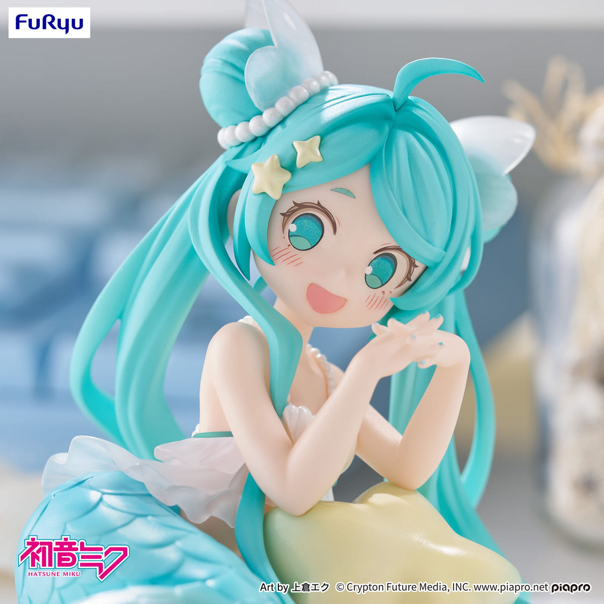 Hatsune Miku Mermaid princess Ver., Vocaloids/ Hatsune Miku, FuRyu, ca. 9 cm